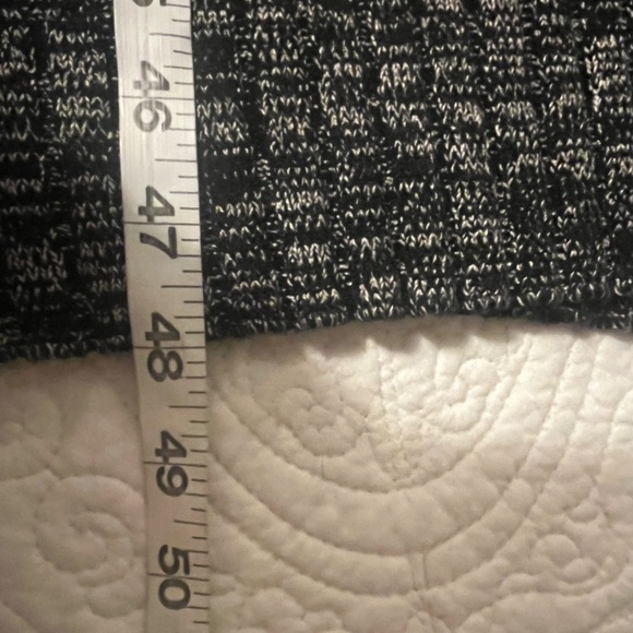 AFRM Black, White & Charcoal Textured Knit Sky Midi BodyCon Cutout Dress, size M - Picture 6 of 7